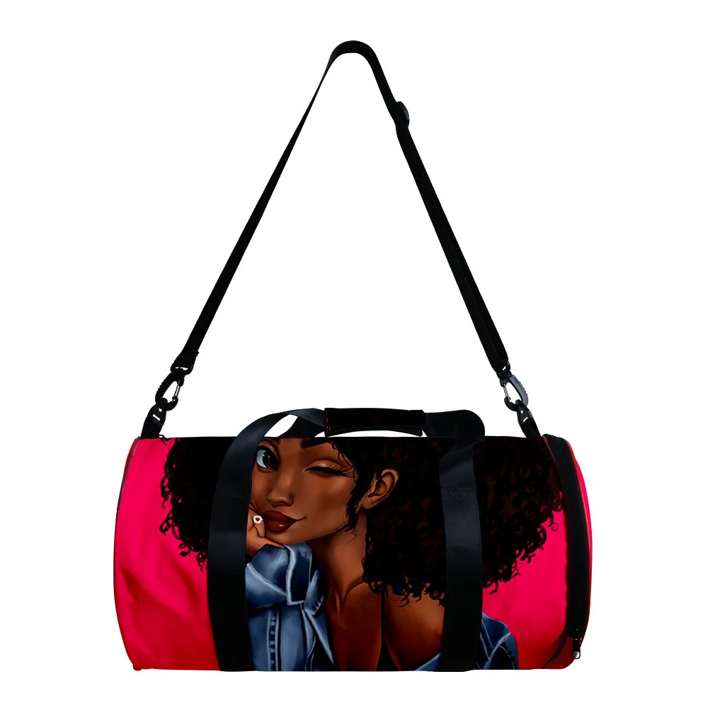 Hip Hop African Girl 3D Printed Oxford Outdoor Sports Bags Gym Yoga Bag Large Capacity Travel Bags Barrel Shape Crossbody Bag
Hip Hop African Girl 3D Printed Oxford Outdoor Sports Bags Gym Yoga Bag Large Capacity Travel Bags Barrel Shape Crossbody Bag