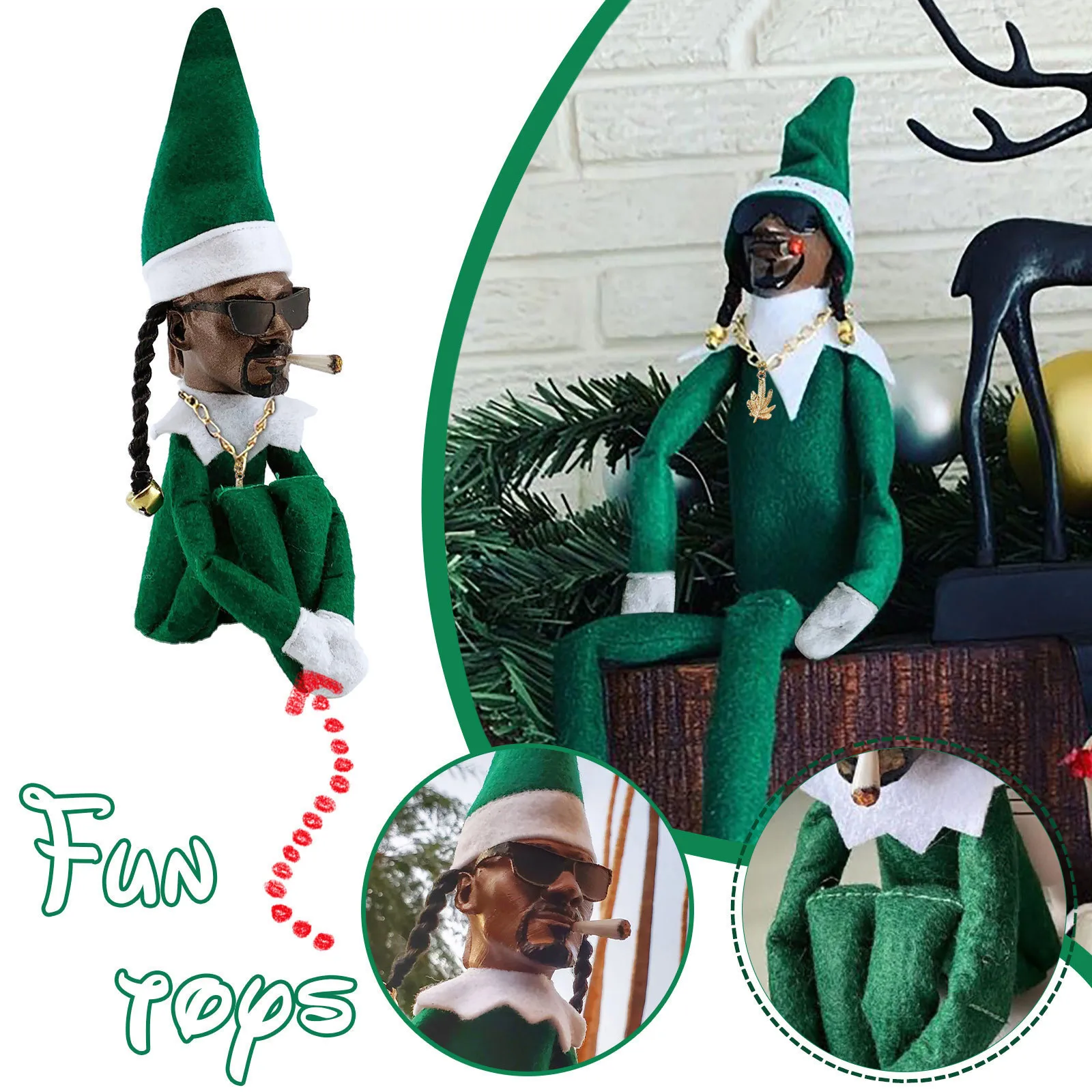 Черная кукла-эльф Snoop on a Stoop, 11,8 дюйма, кукла ручной работы в стиле хип-хоп, плюшевые игрушки, подарки для дома, сада, Хэллоуина
Черная кукла-эльф Snoop on a Stoop, 11,8 дюйма, кукла ручной работы в стиле хип-хоп, плюшевые игрушки, подарки для дома, сада, Хэллоуина