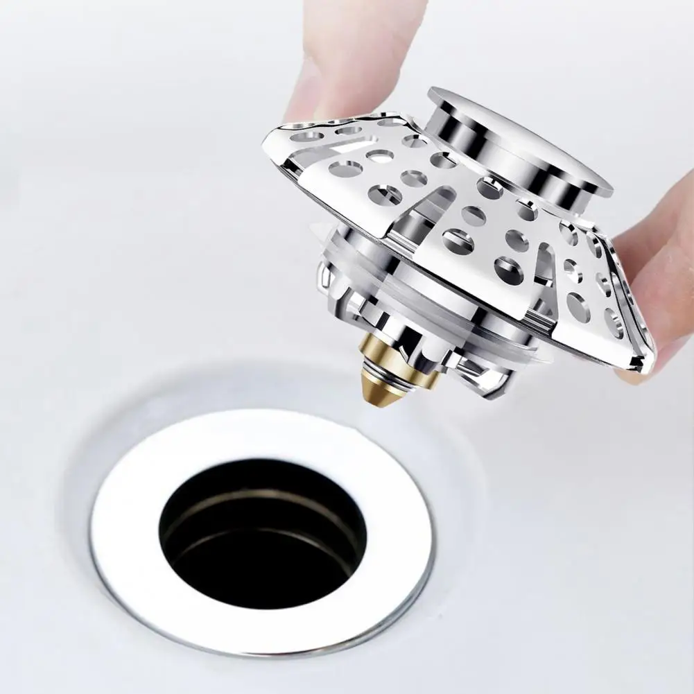 Great Sink Strainer Easy to Install Plug-and-play Hair Catcher Bathtub Sink Strainer Reusable Bounce Drain Filter Home Supply
Great Sink Strainer Easy to Install Plug-and-play Hair Catcher Bathtub Sink Strainer Reusable Bounce Drain Filter Home Supply