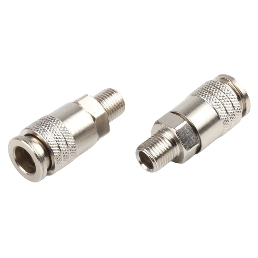 Air Compressor G1/4 Male Thread Pneumatic Fittings Adapter Metal Quick Connector EU Standard For Air Power Tools Accessories
Air Compressor G1/4 Male Thread Pneumatic Fittings Adapter Metal Quick Connector EU Standard For Air Power Tools Accessories