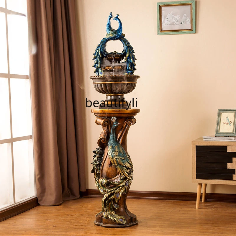 yj Peacock Decoration Lucky Water Floor TV Cabinet Living Room American Retro Porch Furnishings & Decoration Home Ornament
yj Peacock Decoration Lucky Water Floor TV Cabinet Living Room American Retro Porch Furnishings & Decoration Home Ornament