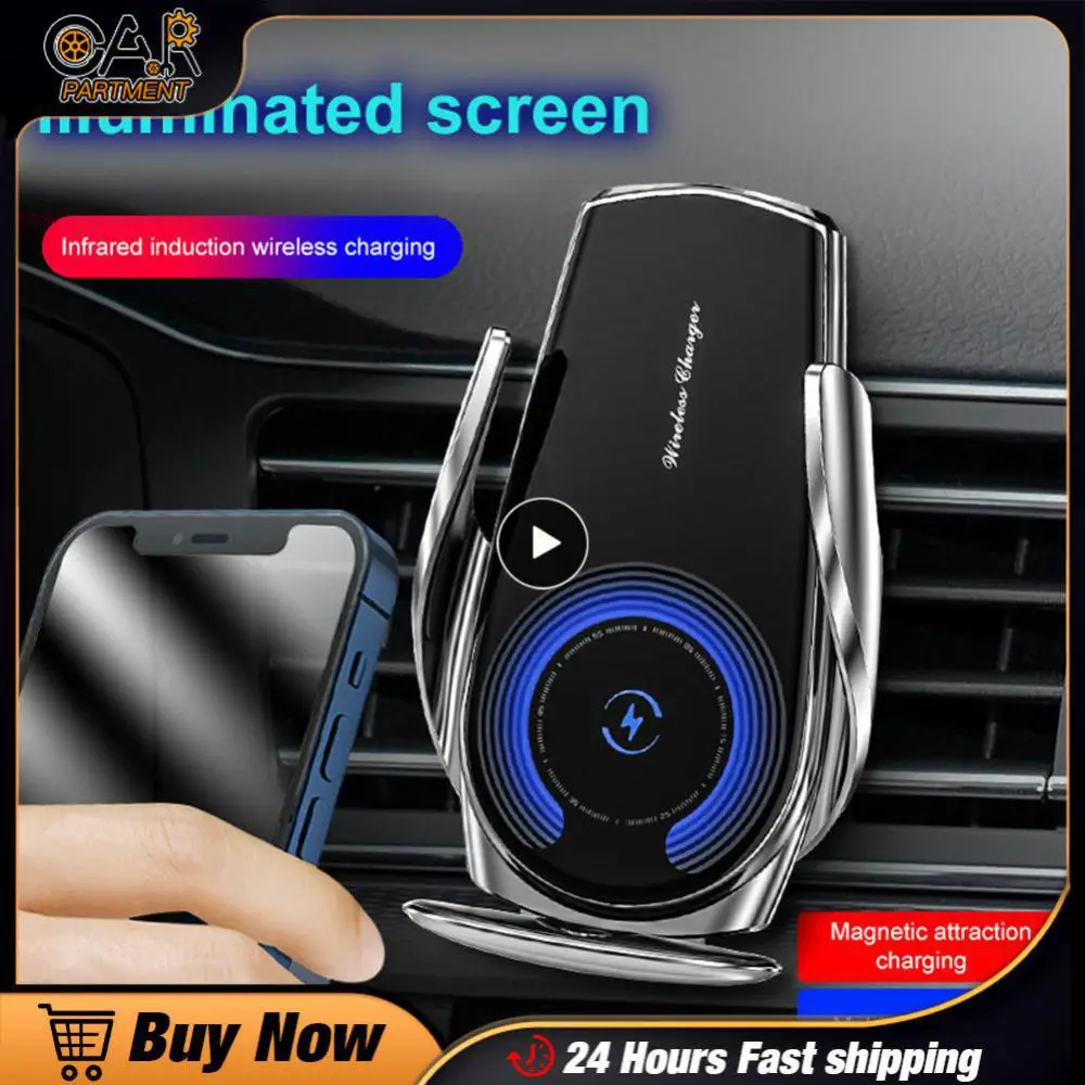 Portable Car Phone Holder Magnetic Car Air Vent Stand Phone Holder Universal Infrared Sensor Car Charging Phone Stand Chargers
Portable Car Phone Holder Magnetic Car Air Vent Stand Phone Holder Universal Infrared Sensor Car Charging Phone Stand Chargers
