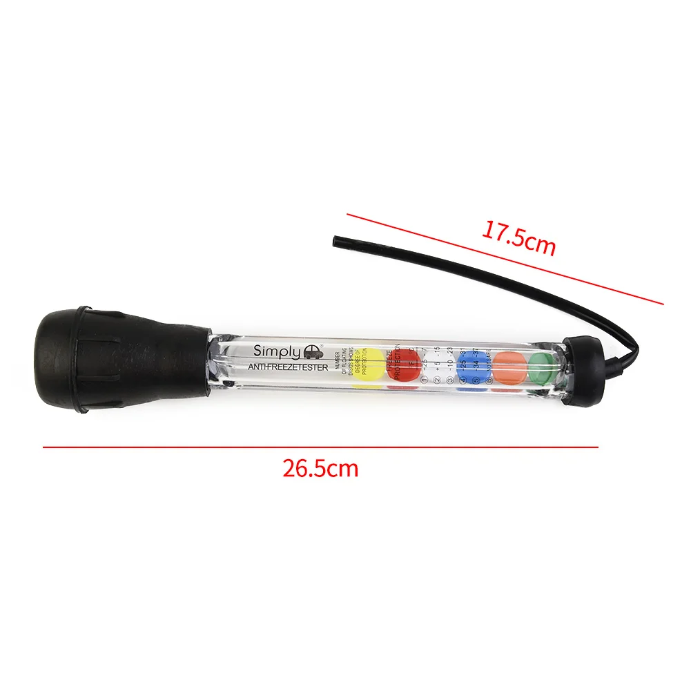 Useful High Quality Practical Antifreeze Tester Trucks Unbreakable Van 1PC Anti-Freeze Tester Coolant Radiator
Useful High Quality Practical Antifreeze Tester Trucks Unbreakable Van 1PC Anti-Freeze Tester Coolant Radiator