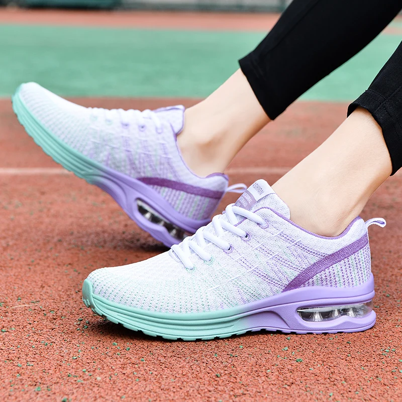 Sport Shoes Women Running Shoes Breathable Air Cushion Mesh Sneakers Anti-slip Gym Trainers Jogging Athletic Shoes Big Size 41
Sport Shoes Women Running Shoes Breathable Air Cushion Mesh Sneakers Anti-slip Gym Trainers Jogging Athletic Shoes Big Size 41