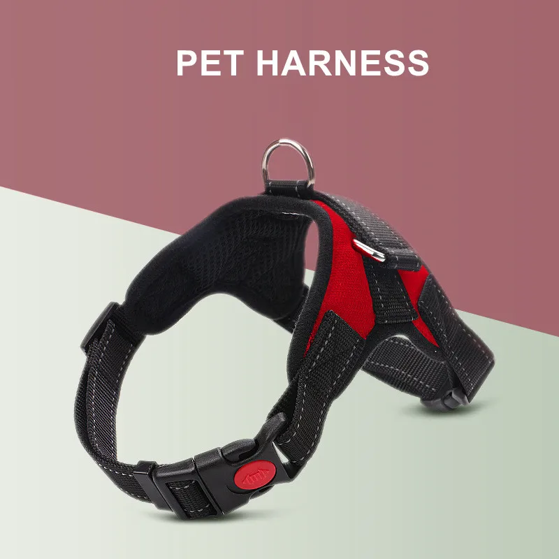 Personalized Nylon Mesh Dog Harness Set Reflective No Pull Vest Chest Strap For Small Large Dogs Traction Rope Belt Accessories
Personalized Nylon Mesh Dog Harness Set Reflective No Pull Vest Chest Strap For Small Large Dogs Traction Rope Belt Accessories