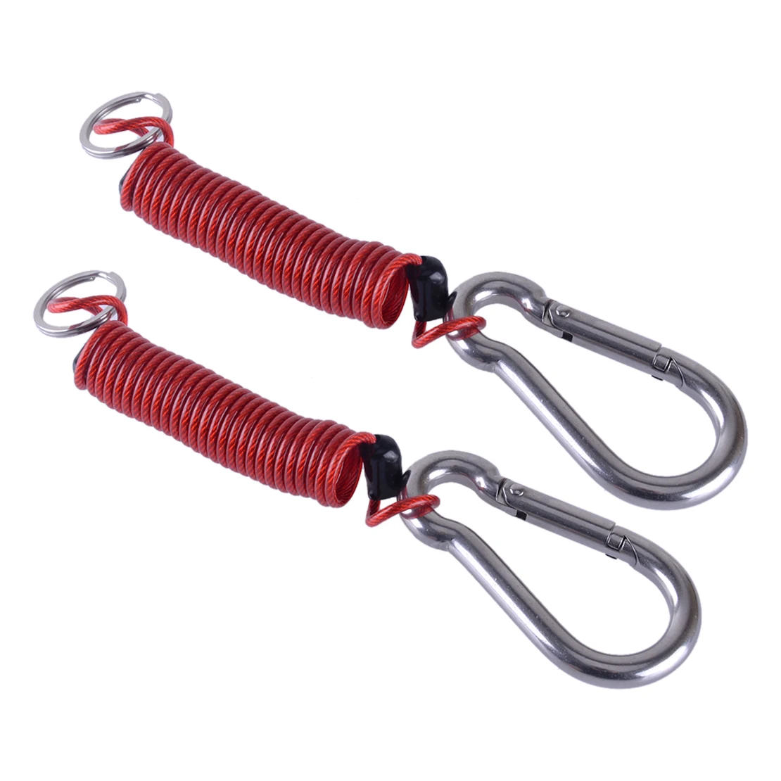 2Pcs 80mm RV Trailer Boat Cable Spring Clip Safety Buckle Foot Breakaway Connector Red Elastic Rope Universal High Quality
2Pcs 80mm RV Trailer Boat Cable Spring Clip Safety Buckle Foot Breakaway Connector Red Elastic Rope Universal High Quality