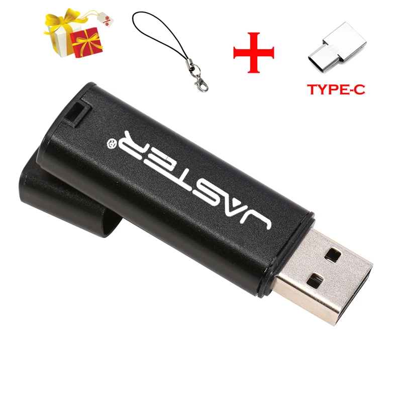 

JASTER Plastic USB Flash Drive Pen Drives Pendrive Free Shipping Items Memory Stick 4GB 8GB 16GB 32GB 64GB Free Custom LOGO