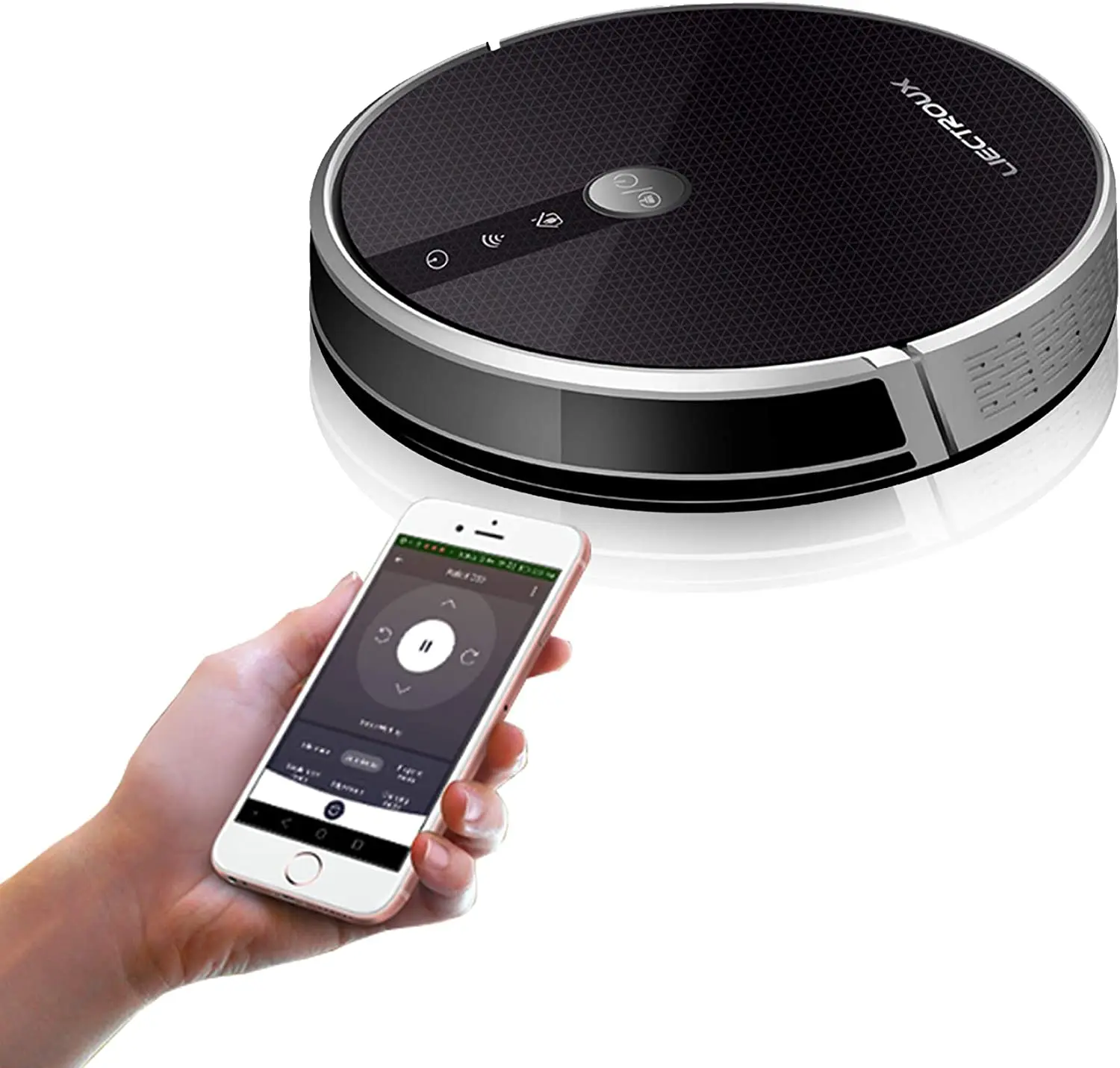 

LIECTROUX C30B robotic vacuum cleaner, memory with map navigation, Wifi app control, 4000pa suction intelligent electric water