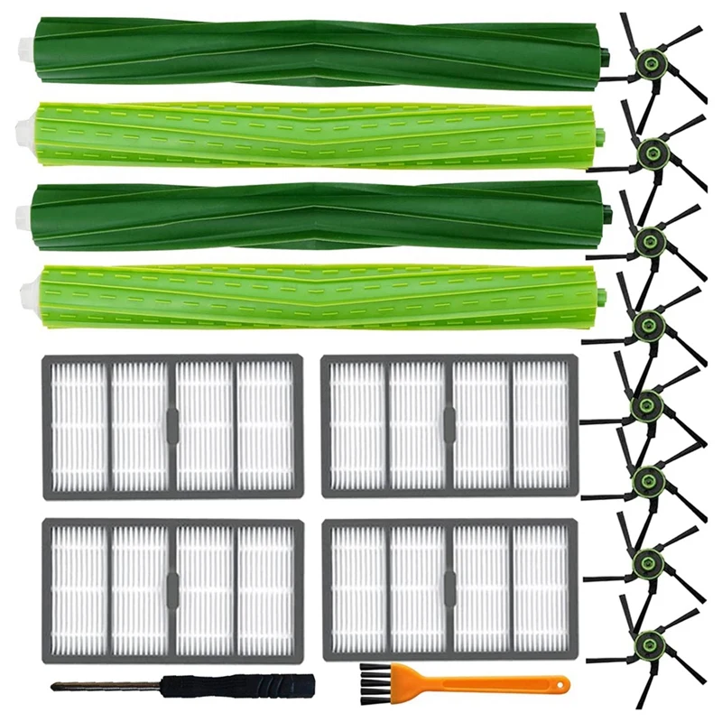 Replacement Parts Roller Brushes Set For Irobot Roomba S9 (9150) S9+ S9 Plus (9550),Vacuum Cleaner Replacement Accessories Kit
Replacement Parts Roller Brushes Set For Irobot Roomba S9 (9150) S9+ S9 Plus (9550),Vacuum Cleaner Replacement Accessories Kit