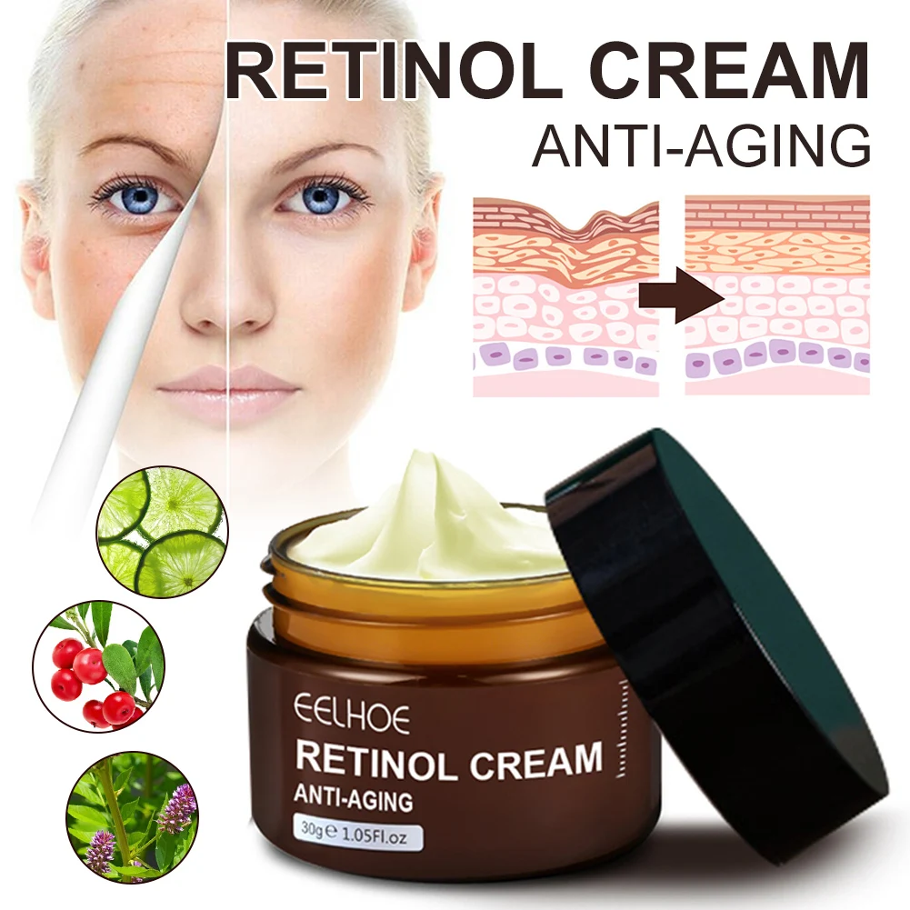 Retinol Face Cream Improve Wrinkles Dryness Firming Lifting Anti-Aging Facial Cream Skin Brightening Moisturizing Skin Care
Retinol Face Cream Improve Wrinkles Dryness Firming Lifting Anti-Aging Facial Cream Skin Brightening Moisturizing Skin Care
