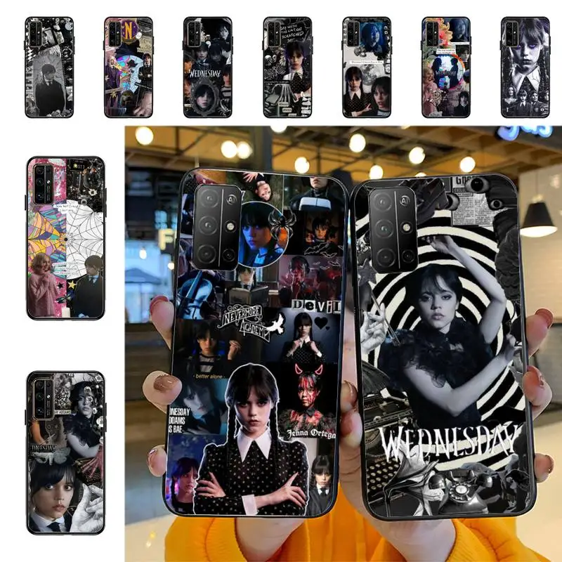 Wednesday Phone Case for Huawei Honor 10 i 8X C 5A 20 9 10 30 lite pro Voew 10 20 V30
Wednesday Phone Case for Huawei Honor 10 i 8X C 5A 20 9 10 30 lite pro Voew 10 20 V30