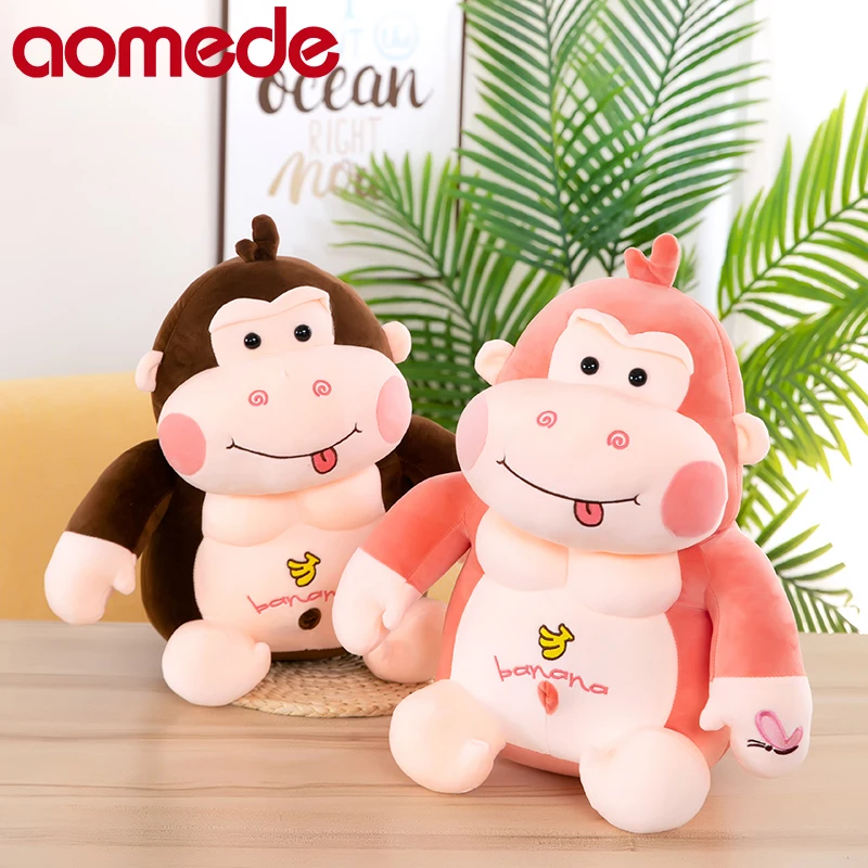 55cm Cute Soft King Kong Gorilla Plush Toys Office Nap Pillow Home Comfort Cushion Child Decor Christmas Gift Cotton Doll
55cm Cute Soft King Kong Gorilla Plush Toys Office Nap Pillow Home Comfort Cushion Child Decor Christmas Gift Cotton Doll