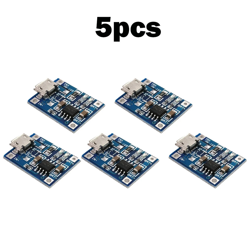 5pcs 5V 1A Lithium Battery Charging Board Mini USB Charger Module TP4056 MICRO Interface Electronic Components
5pcs 5V 1A Lithium Battery Charging Board Mini USB Charger Module TP4056 MICRO Interface Electronic Components
