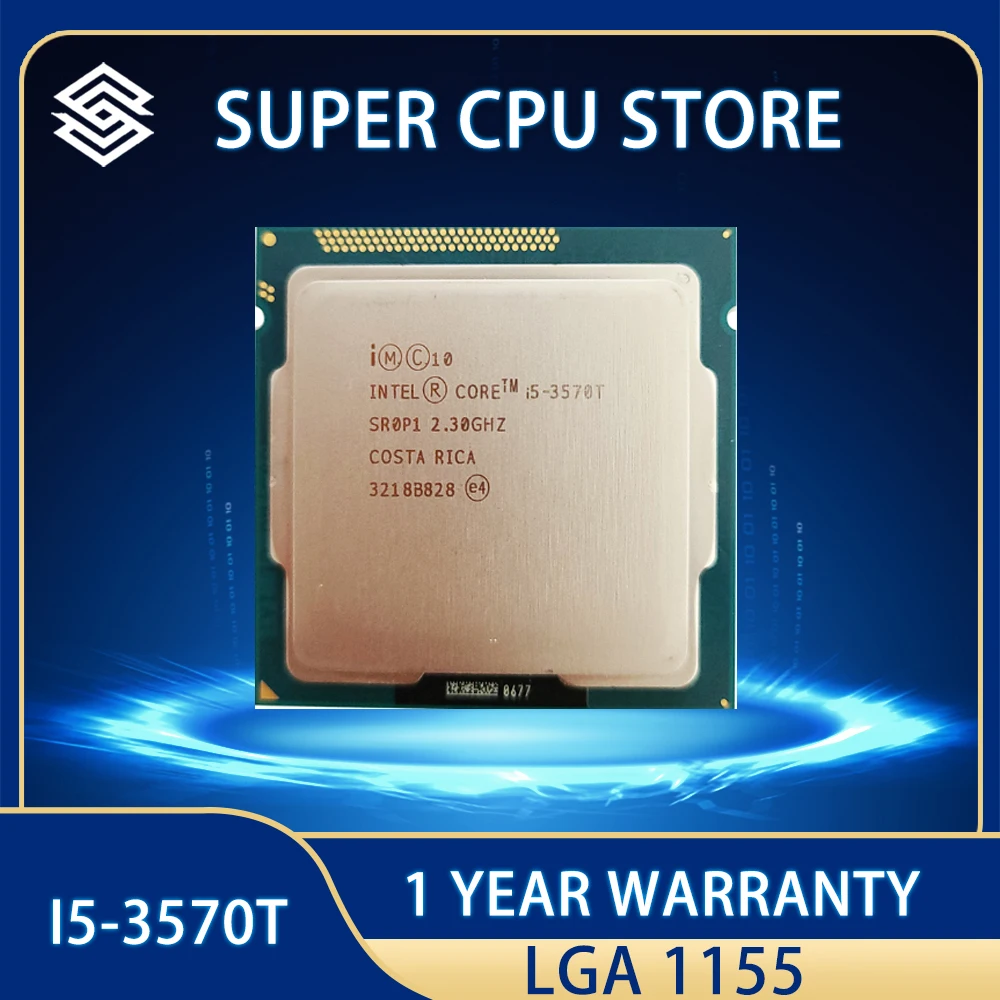 

INTEL i5-3570T Quad-core 2.3GHZ 45W Desktop CPU I5 3570T processor LGA 1155