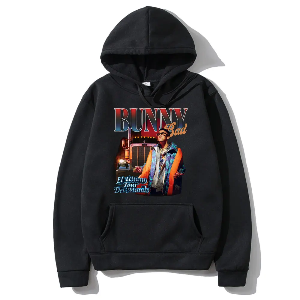Bad Bunny El Ultimo Tour Del Mundo Graphic Hooodie Man Oversize Cotton Hoodies Regular Tops Men Women Hip Hop Vintage Sweatshirt
Bad Bunny El Ultimo Tour Del Mundo Graphic Hooodie Man Oversize Cotton Hoodies Regular Tops Men Women Hip Hop Vintage Sweatshirt