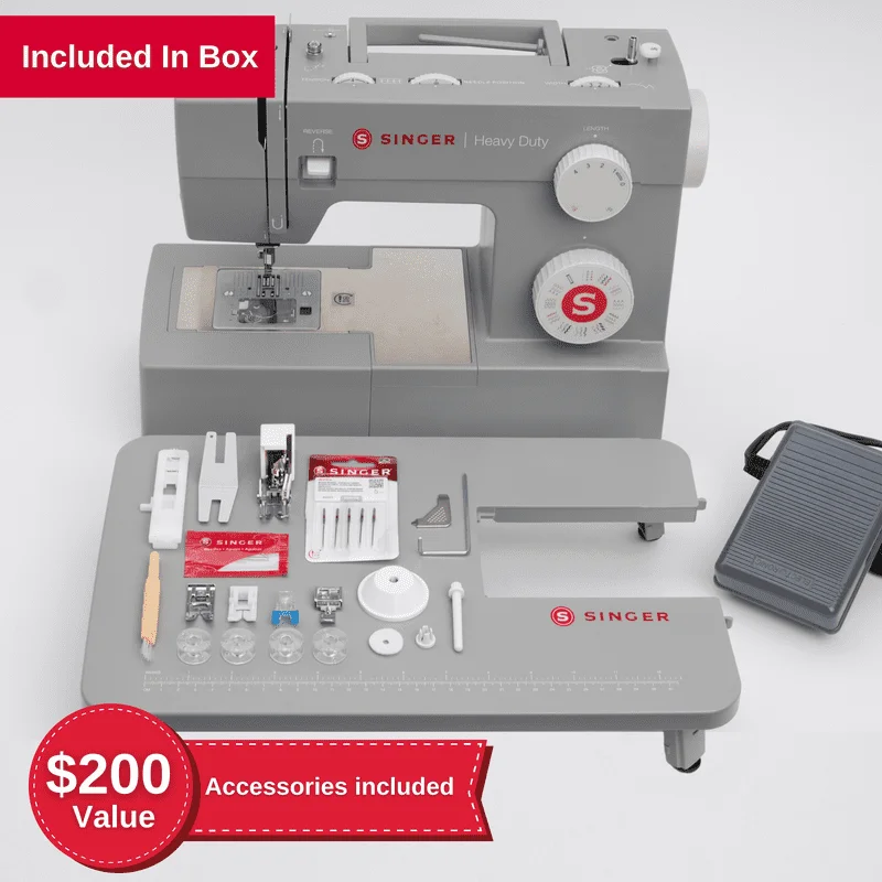 Heavy Duty Super Special - HD6360M Sewing with Bonus Extension Table, Packed with Specialty Accessories, Powerful Performance,
Heavy Duty Super Special - HD6360M Sewing with Bonus Extension Table, Packed with Specialty Accessories, Powerful Performance,