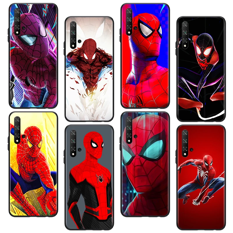 Cartoon character spiderman For Huawei Honor 60 50 X30 30i 20 10 10i 10X 9X 9S 9C 9 8X 8A lite Pro SE Black Silicone Phone Case
Cartoon character spiderman For Huawei Honor 60 50 X30 30i 20 10 10i 10X 9X 9S 9C 9 8X 8A lite Pro SE Black Silicone Phone Case