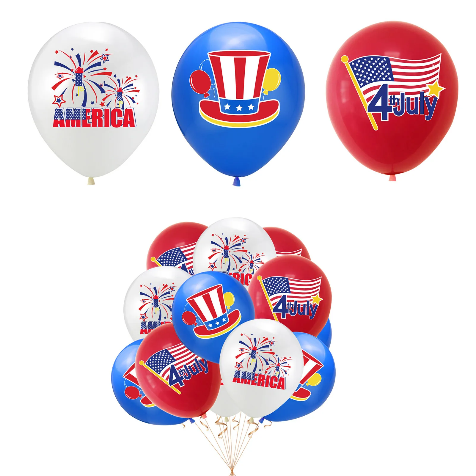 Red White and Blue Balloons Patriotic Decoration Set American Independence Day Party Supplies 4th of July Party Decorations
Red White and Blue Balloons Patriotic Decoration Set American Independence Day Party Supplies 4th of July Party Decorations