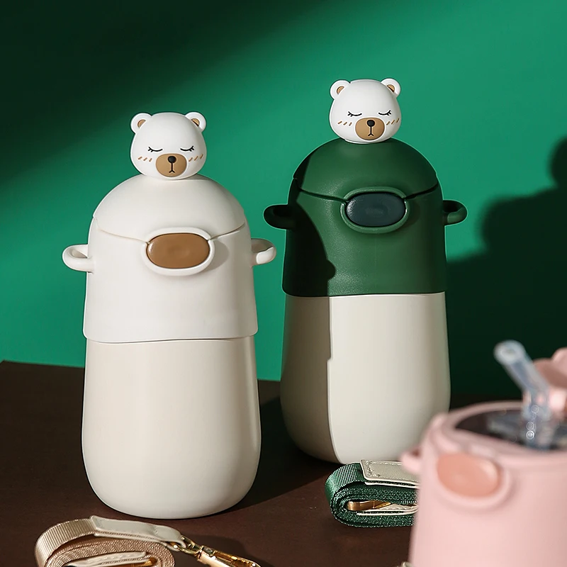 Strap Vacuum Cup Ladies Water Bottle Student Straw Cup Portable Large Capacity Children's Water Cup Thermos Bottle Thermal Mug
Strap Vacuum Cup Ladies Water Bottle Student Straw Cup Portable Large Capacity Children's Water Cup Thermos Bottle Thermal Mug
