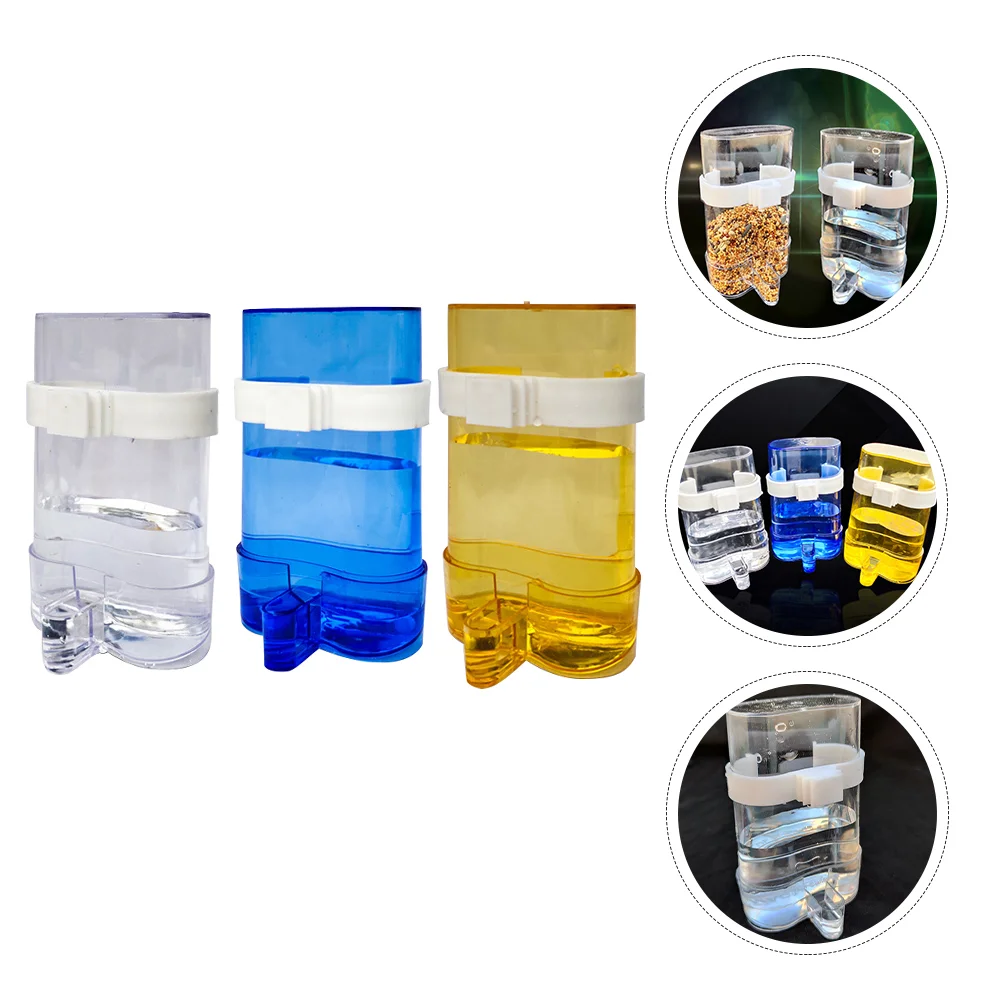 Parrot Feeder Bird Automatic Cage Drinking Bottle Pet Supplies Hanging Water Dispenser Clear Container
Parrot Feeder Bird Automatic Cage Drinking Bottle Pet Supplies Hanging Water Dispenser Clear Container