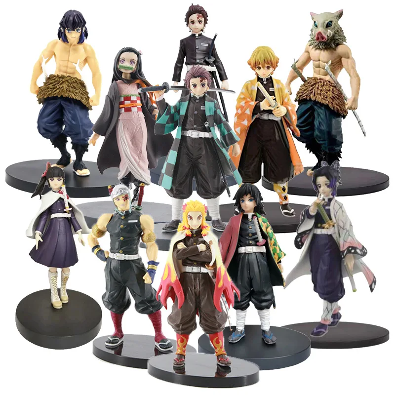 Kimetsu No Yaiba Figure Anime Demon Slayer Nezuko Tanjirou Uzui Tengen Zenitsu Kanroji Mitsuri Action Figures PVC Model Toys
Kimetsu No Yaiba Figure Anime Demon Slayer Nezuko Tanjirou Uzui Tengen Zenitsu Kanroji Mitsuri Action Figures PVC Model Toys