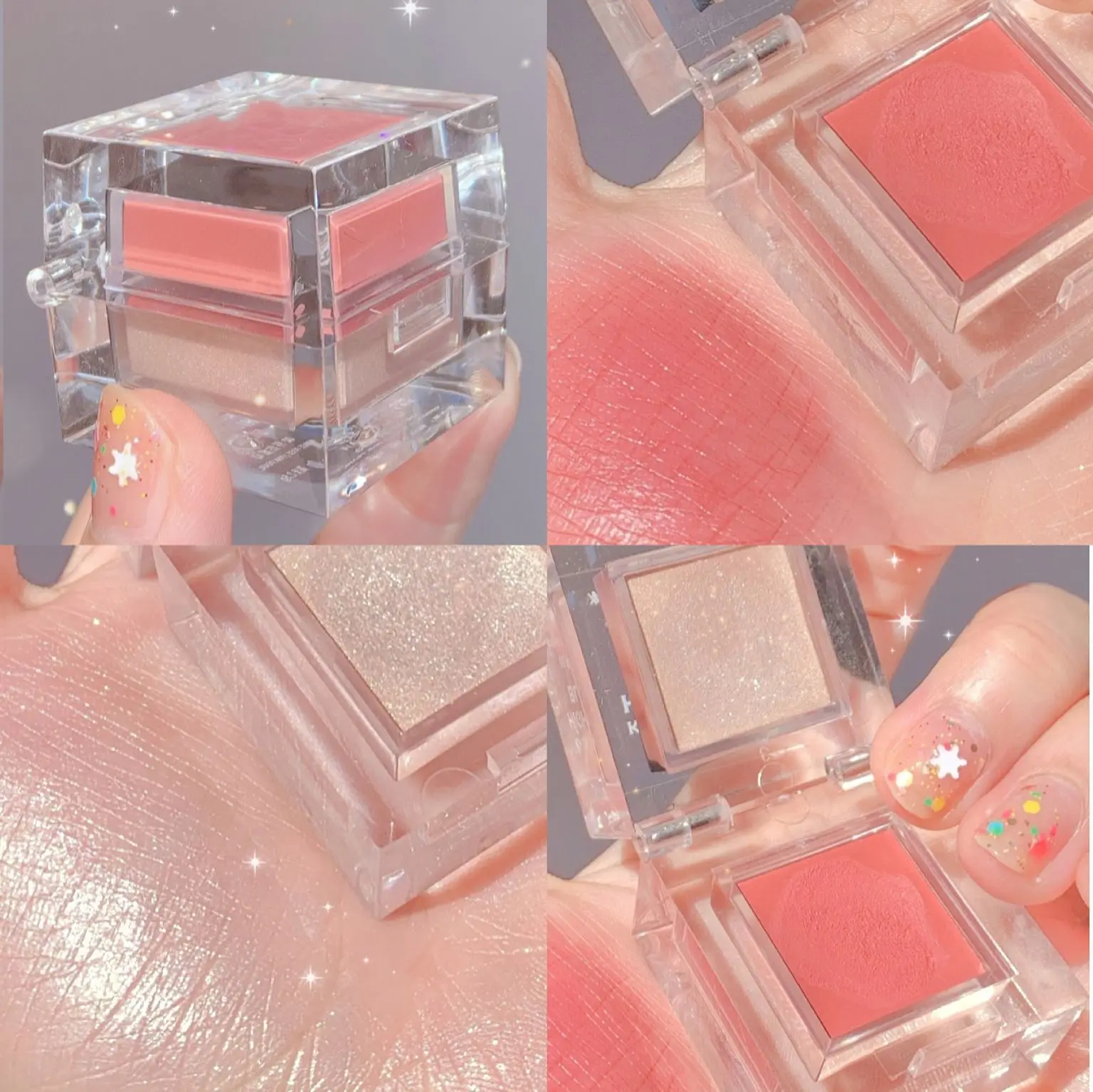 MAGIC CASA Little Ice Cube Double Color Blush Mashed Potato Blush Palette Rubor Maquillaje Chinese Makeup 블러셔 румяна для лица
MAGIC CASA Little Ice Cube Double Color Blush Mashed Potato Blush Palette Rubor Maquillaje Chinese Makeup 블러셔 румяна для лица