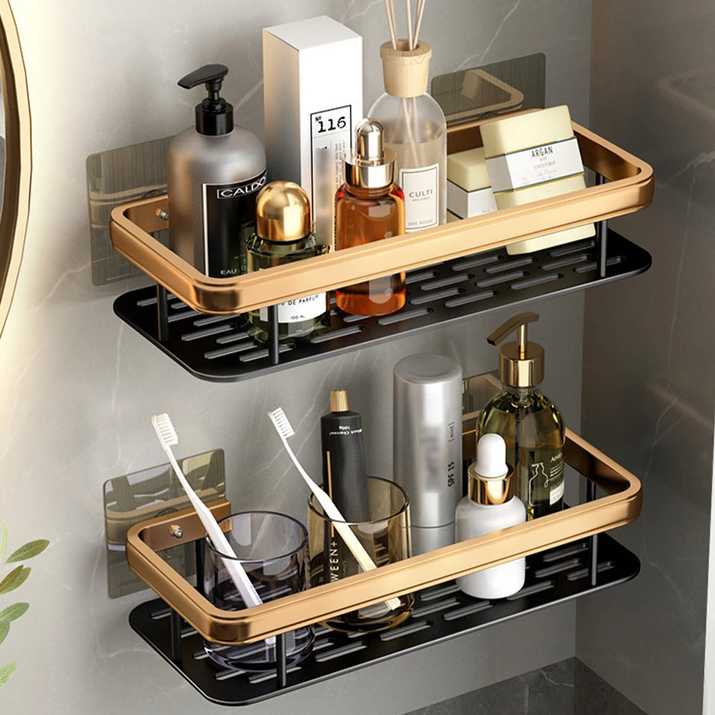 Punch-Free Bathroom Shelf Shelves Shower Storage Rack Kitchen Holder Shampoo Holder For Bathroom Accessories
Punch-Free Bathroom Shelf Shelves Shower Storage Rack Kitchen Holder Shampoo Holder For Bathroom Accessories