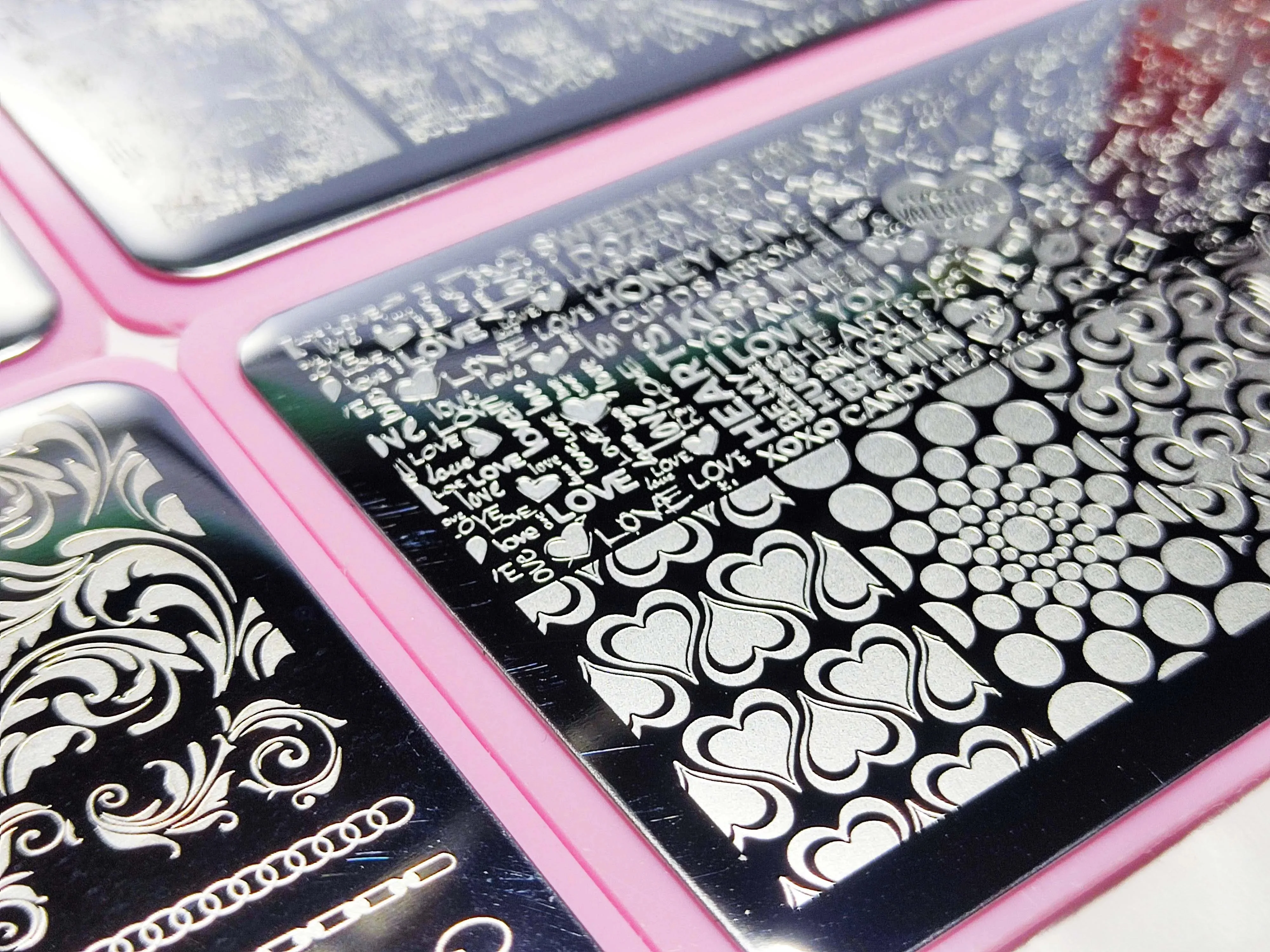 French Line Flower Nail Stamping Plates Heart/Marble/Blooming/Line Image Nail Printing Stencil Manicuring Stamp Templates Tools*
French Line Flower Nail Stamping Plates Heart/Marble/Blooming/Line Image Nail Printing Stencil Manicuring Stamp Templates Tools*