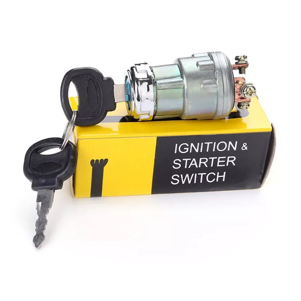 Universal Car Boat 12V 4 Position Ignition Starter Switch with 2 Keys for Petrol Engine Farm Machines Harvesters Supplies
Universal Car Boat 12V 4 Position Ignition Starter Switch with 2 Keys for Petrol Engine Farm Machines Harvesters Supplies
