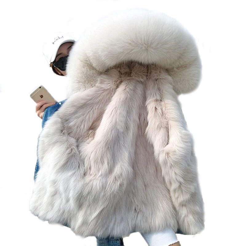 Aoottii 2022 Winter Jacket Women Real Fur Coat Parka Real Raccoon Collar Fox Fur Liner Bomber Denim Jacket Streetwear Ins Fashio
Aoottii 2022 Winter Jacket Women Real Fur Coat Parka Real Raccoon Collar Fox Fur Liner Bomber Denim Jacket Streetwear Ins Fashio