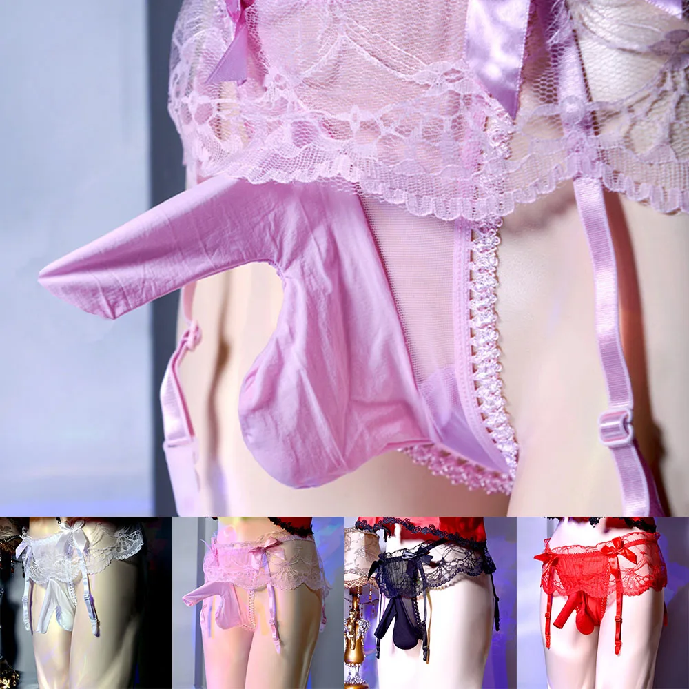 MenS Stockings Suspenders Fun JJ Set Lace Low Waist Transparent Thong Ultra-Thin Transparent Panties Hollow Low-Waist Sexy Pant
MenS Stockings Suspenders Fun JJ Set Lace Low Waist Transparent Thong Ultra-Thin Transparent Panties Hollow Low-Waist Sexy Pant