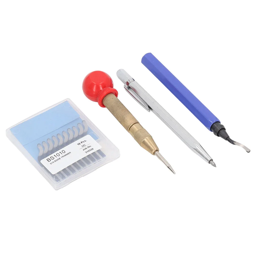 Deburring Tool Kit High Speed Steel Burr Removal Blades With Hole High Quality Puncher Scribing Pen CNC Metalworking Handle Tool
Deburring Tool Kit High Speed Steel Burr Removal Blades With Hole High Quality Puncher Scribing Pen CNC Metalworking Handle Tool