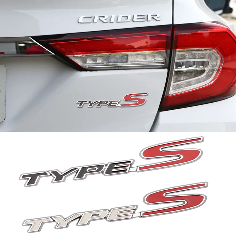 Car Accessories Metal Type S Emblem Rear Trunk Body Typer Badge Sticker For Honda Acura Accord Civic Spirior Odyssey Mugen
Car Accessories Metal Type S Emblem Rear Trunk Body Typer Badge Sticker For Honda Acura Accord Civic Spirior Odyssey Mugen