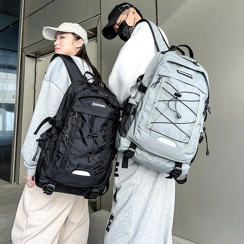 

Японский трендовый Повседневный винтажный рюкзак для инструментов для мужчин, вместительная школьная сумка для студентов колледжа, Модный женский рюкзак для компьютера