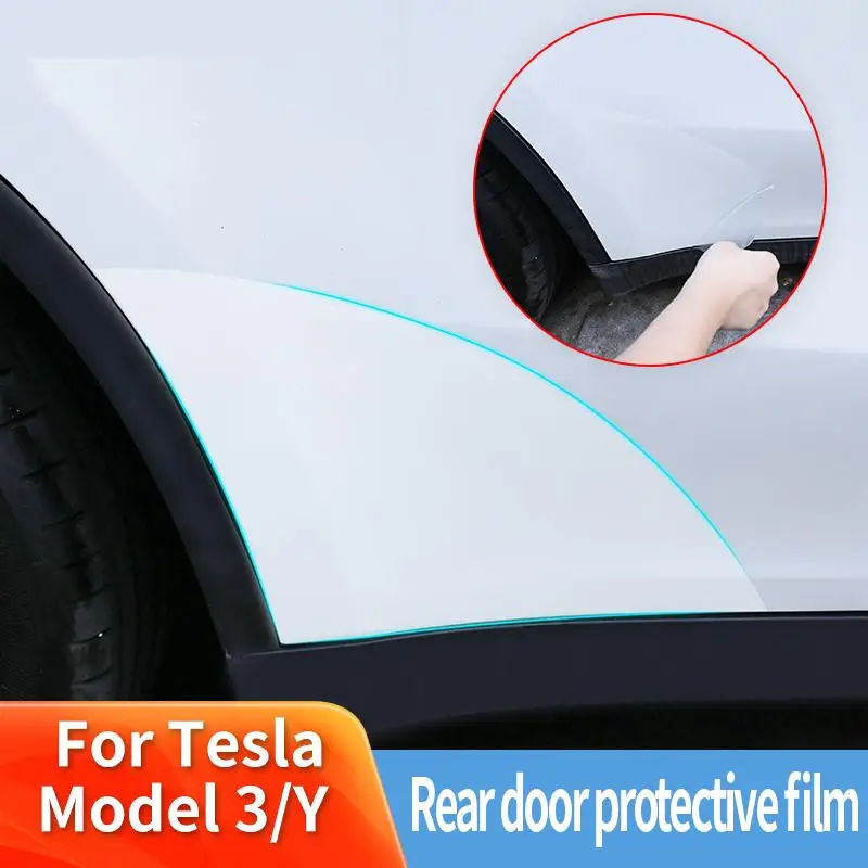 Car TPU Transparent Trim Stickers For Rear Door Triangle Protective Film For Tesla Model 3 Model Y Decoration Refit Accessories
Car TPU Transparent Trim Stickers For Rear Door Triangle Protective Film For Tesla Model 3 Model Y Decoration Refit Accessories