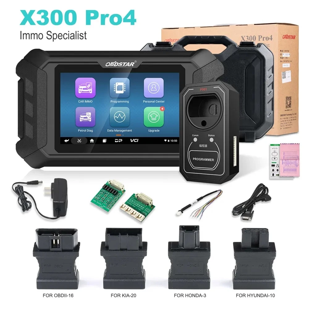 Программатор ключей OBDSTAR X300 Pro4 Master 5, полная версия
Программатор ключей OBDSTAR X300 Pro4 Master 5, полная версия