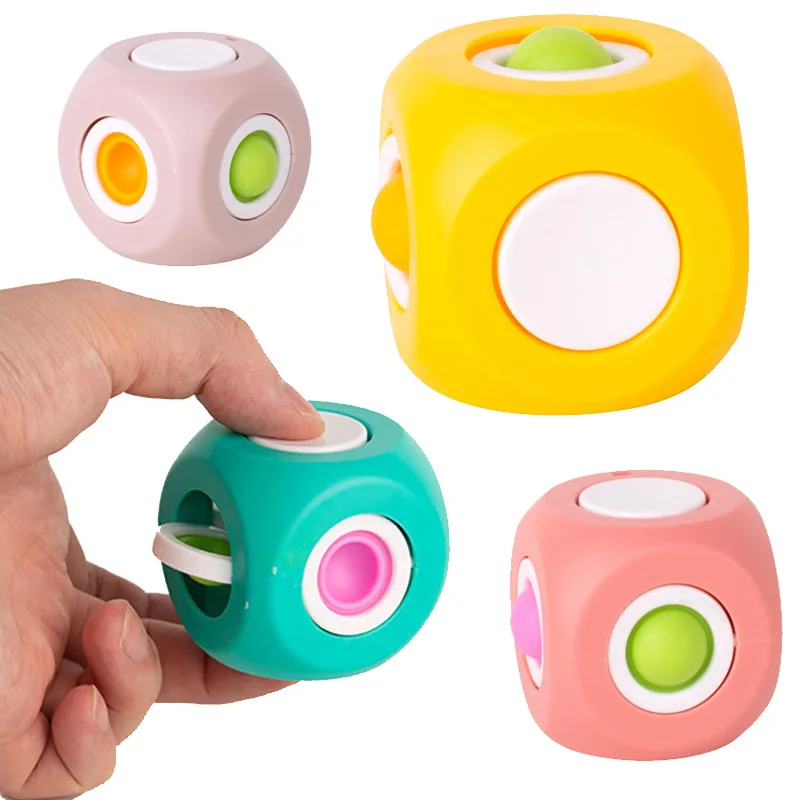 Спиннер-антистресс детский, квадратный, простой, с пузырьками
Спиннер-антистресс детский, квадратный, простой, с пузырьками