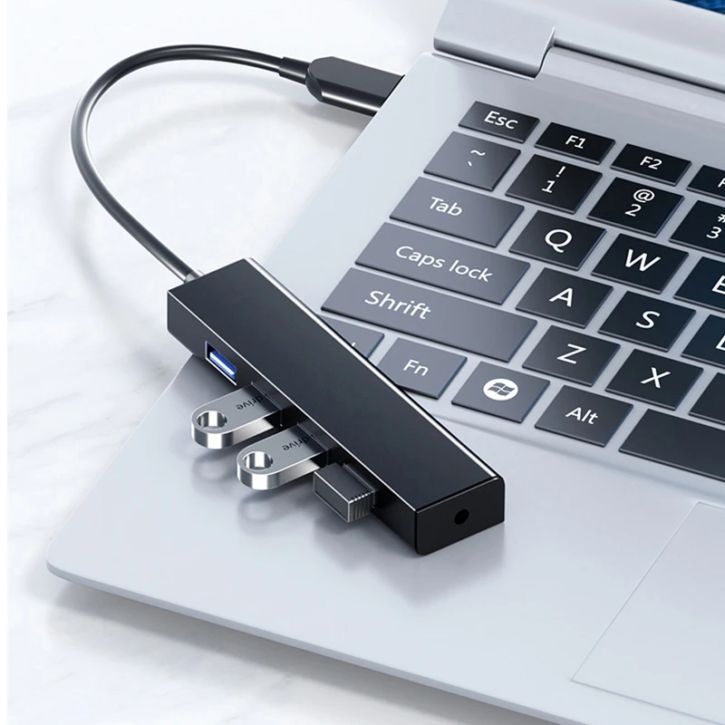 Usb-хаб 3 0 Hub 4 порта Multi Splitter Adapter OTG для аксессуаров ноутбуков высокоскоростной