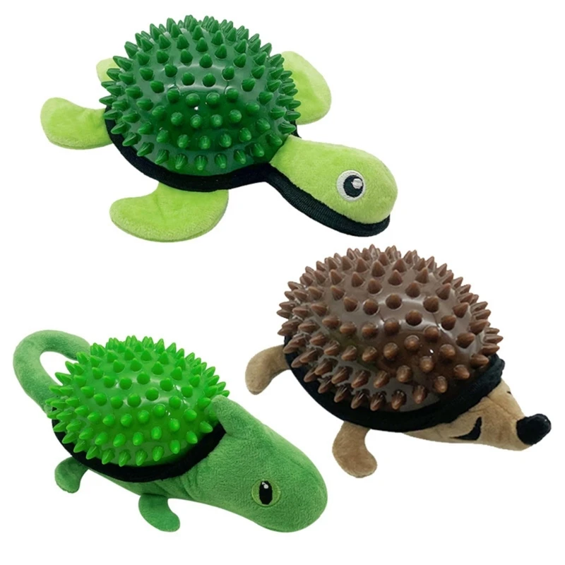 Dog Teething Toy Squeak Plush Toy Stuffed Animal Chew Toy for Small Dogs Cute Tortoises/Hedgehogs/Dinosaur
Dog Teething Toy Squeak Plush Toy Stuffed Animal Chew Toy for Small Dogs Cute Tortoises/Hedgehogs/Dinosaur
