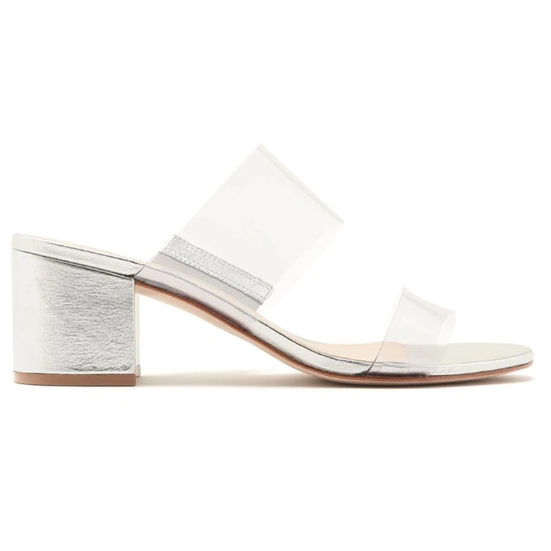 Gold Summer Sandals for Women 2022 Clear PVC Heels Chunky Heel Silver Shoes Block High Heels Mules Plus Size Slippers Pink Slide
Gold Summer Sandals for Women 2022 Clear PVC Heels Chunky Heel Silver Shoes Block High Heels Mules Plus Size Slippers Pink Slide