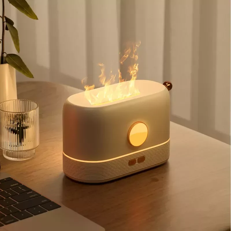 NEW2023 Humidifier Aromatherapy Humidifier Essential Oil Aroma Diffuser Simulation Flame Ultrasonic Aroma Scent Machine For Home
NEW2023 Humidifier Aromatherapy Humidifier Essential Oil Aroma Diffuser Simulation Flame Ultrasonic Aroma Scent Machine For Home