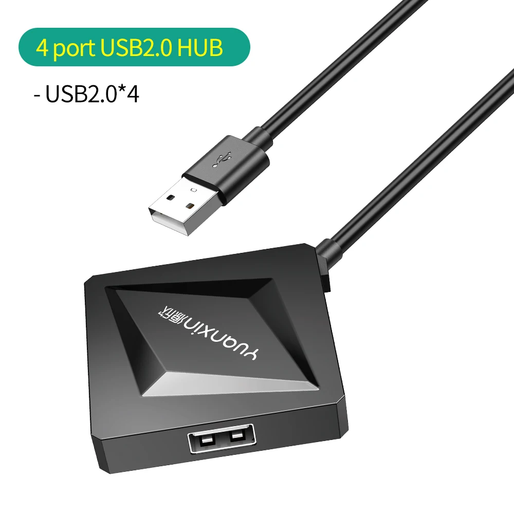 Yuanxin 4 Ports 2.0 USB Hub Computer Accessories USB Splitter 4 in 1 Dock Station for Macbook pro Linux Windows USB Adapter
Yuanxin 4 Ports 2.0 USB Hub Computer Accessories USB Splitter 4 in 1 Dock Station for Macbook pro Linux Windows USB Adapter