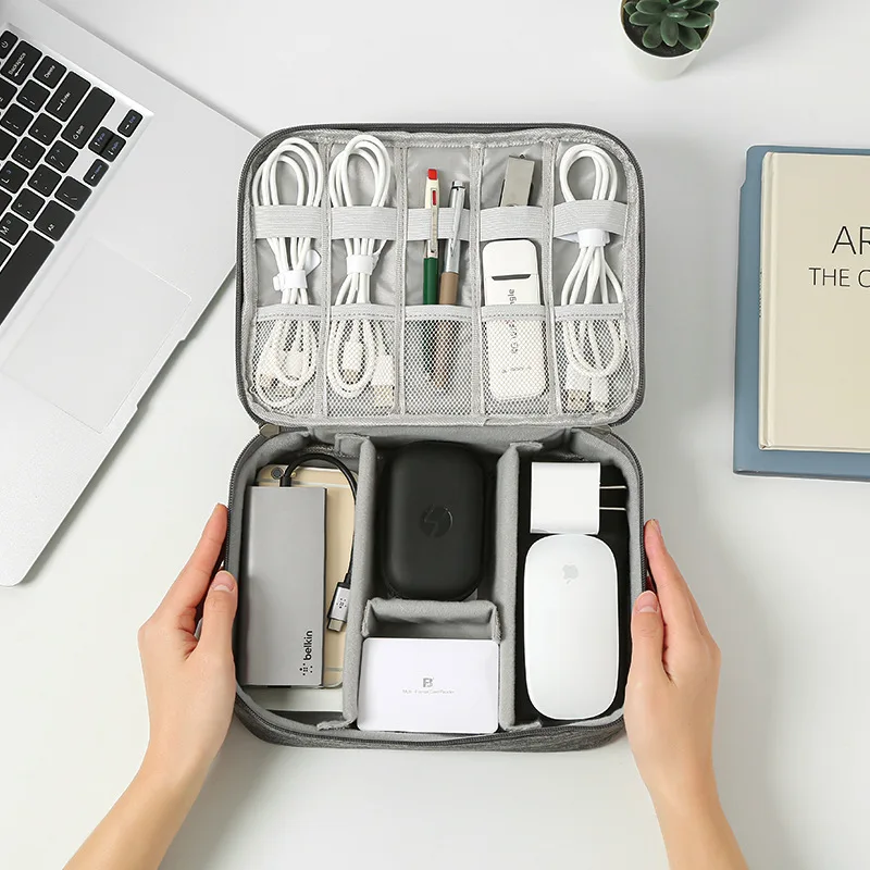 Waterproof Electronic Organizer Bag Travel Portable Cable Clip Storage Box Electronic Accessories Cables Digital Makeup Bag
Waterproof Electronic Organizer Bag Travel Portable Cable Clip Storage Box Electronic Accessories Cables Digital Makeup Bag