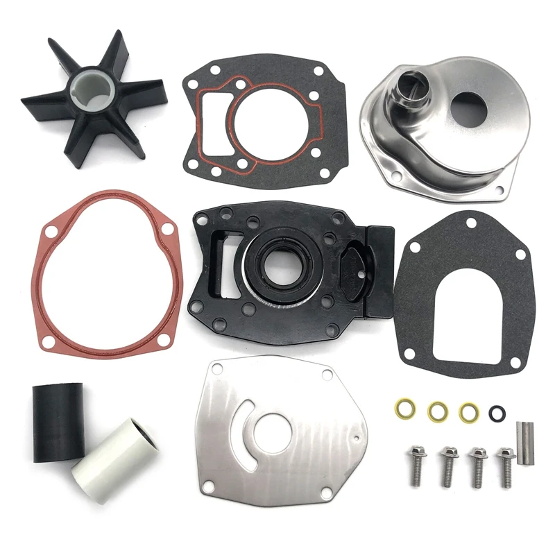 Water Pump Impeller Kit For Mercury Mariner 60-125 HP - 46-8M0113799 46-43024A7
Water Pump Impeller Kit For Mercury Mariner 60-125 HP - 46-8M0113799 46-43024A7