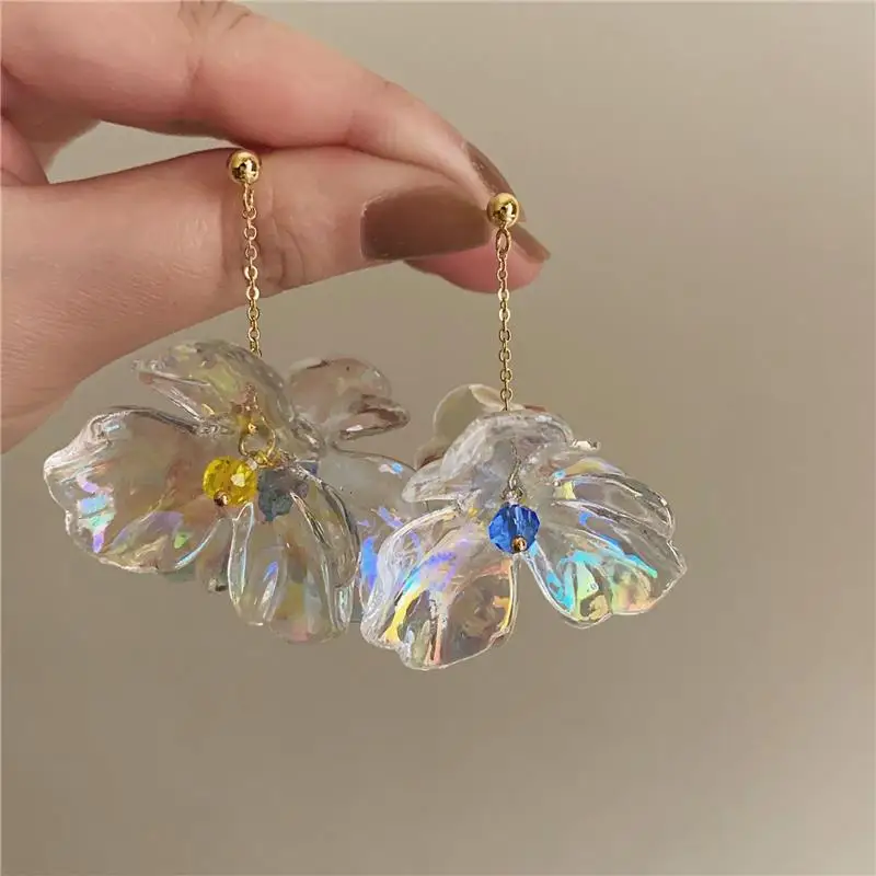 Color Acrylic Petals Pendant Earrings European And American Style Personality Fashion Stud Earrings Ms Girl Travel Accessories
Color Acrylic Petals Pendant Earrings European And American Style Personality Fashion Stud Earrings Ms Girl Travel Accessories