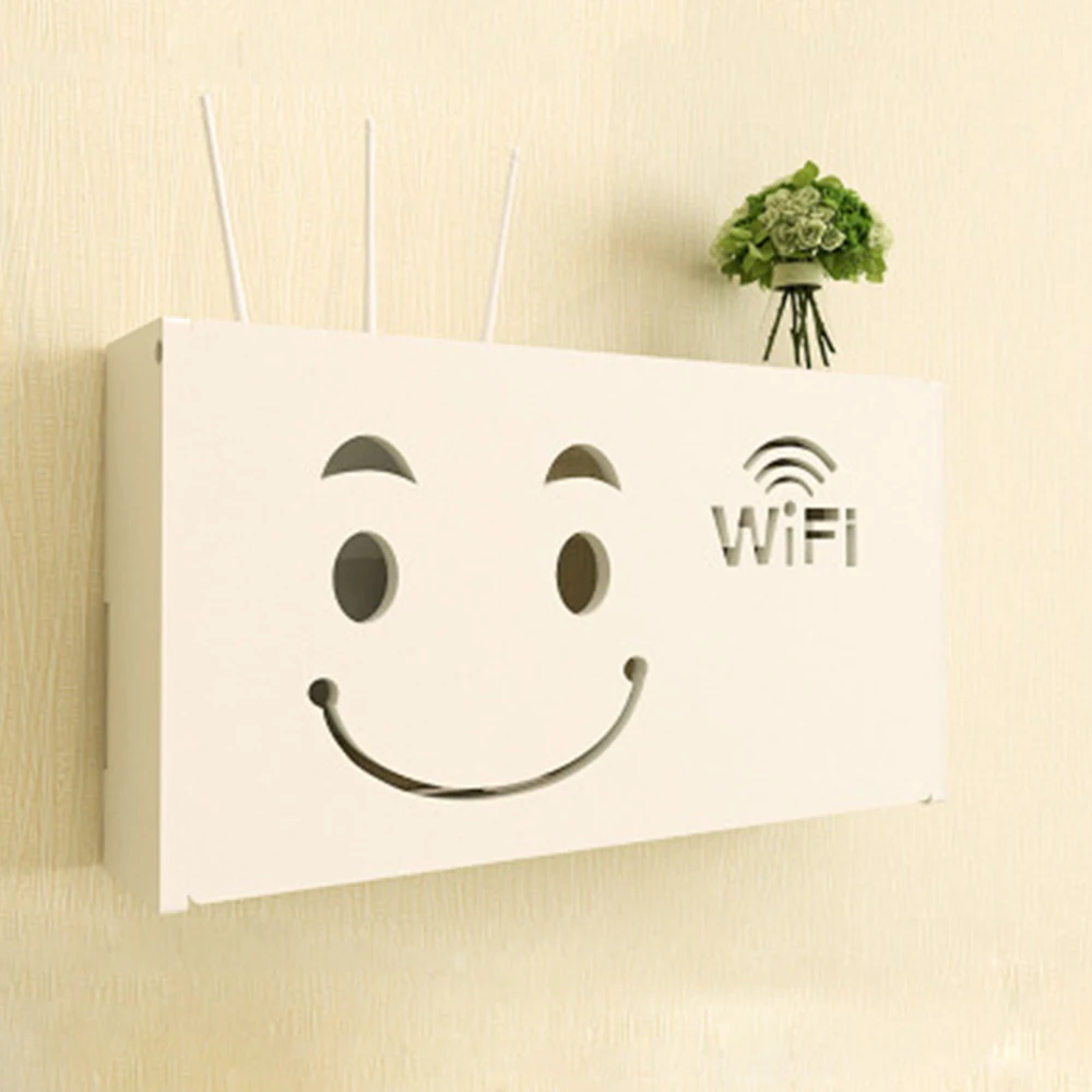 Wall Hanging Wireless Wifi Router Storage Box Wooden Shelf Cable Storage Sundries Bracket Home Decor 40*20*9.5cm
Wall Hanging Wireless Wifi Router Storage Box Wooden Shelf Cable Storage Sundries Bracket Home Decor 40*20*9.5cm
