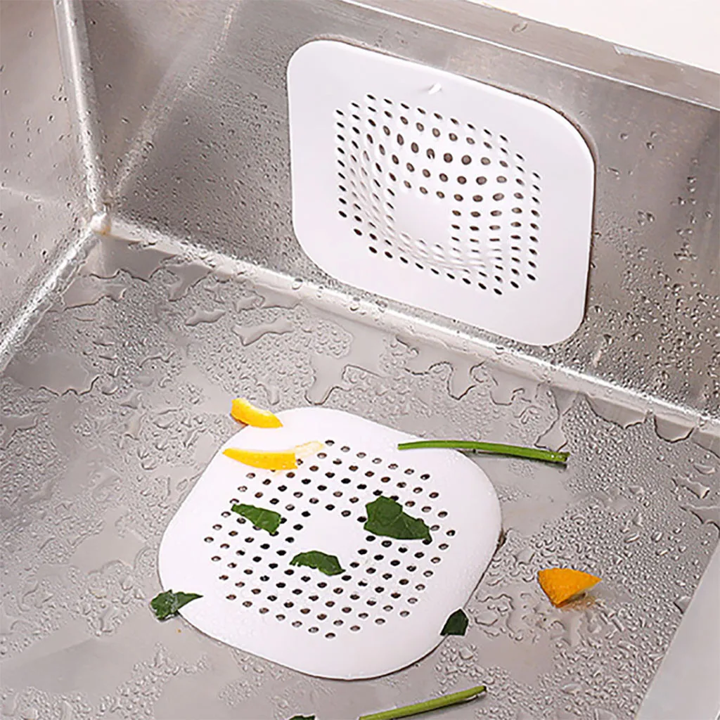 Shower Drain Silicone Kitchen Sink Filter Hair Stopper Catcher Filter Bathroom Accessories Bathtub Strainer Sewer Outfall Filter
Shower Drain Silicone Kitchen Sink Filter Hair Stopper Catcher Filter Bathroom Accessories Bathtub Strainer Sewer Outfall Filter