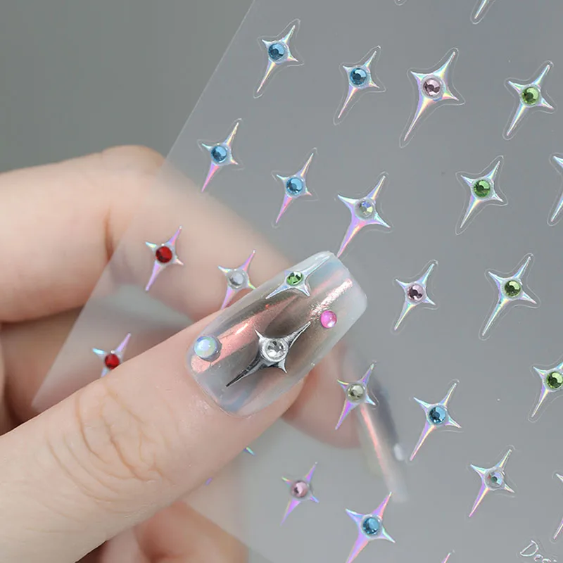 1 Sheet 5D Realistic Relief Stamping Silver Varied Chain Star Crystal Diamond Adhesive Nail Art Stickers Decals Manicure Charms
1 Sheet 5D Realistic Relief Stamping Silver Varied Chain Star Crystal Diamond Adhesive Nail Art Stickers Decals Manicure Charms