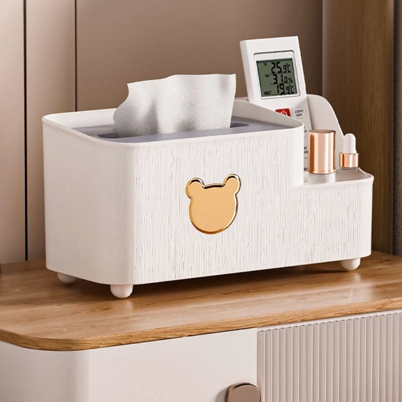 Desktop Tissue Box Compartment Remote Control Organizer Accessory for Home Bedroom Dormitory Decoration
Desktop Tissue Box Compartment Remote Control Organizer Accessory for Home Bedroom Dormitory Decoration