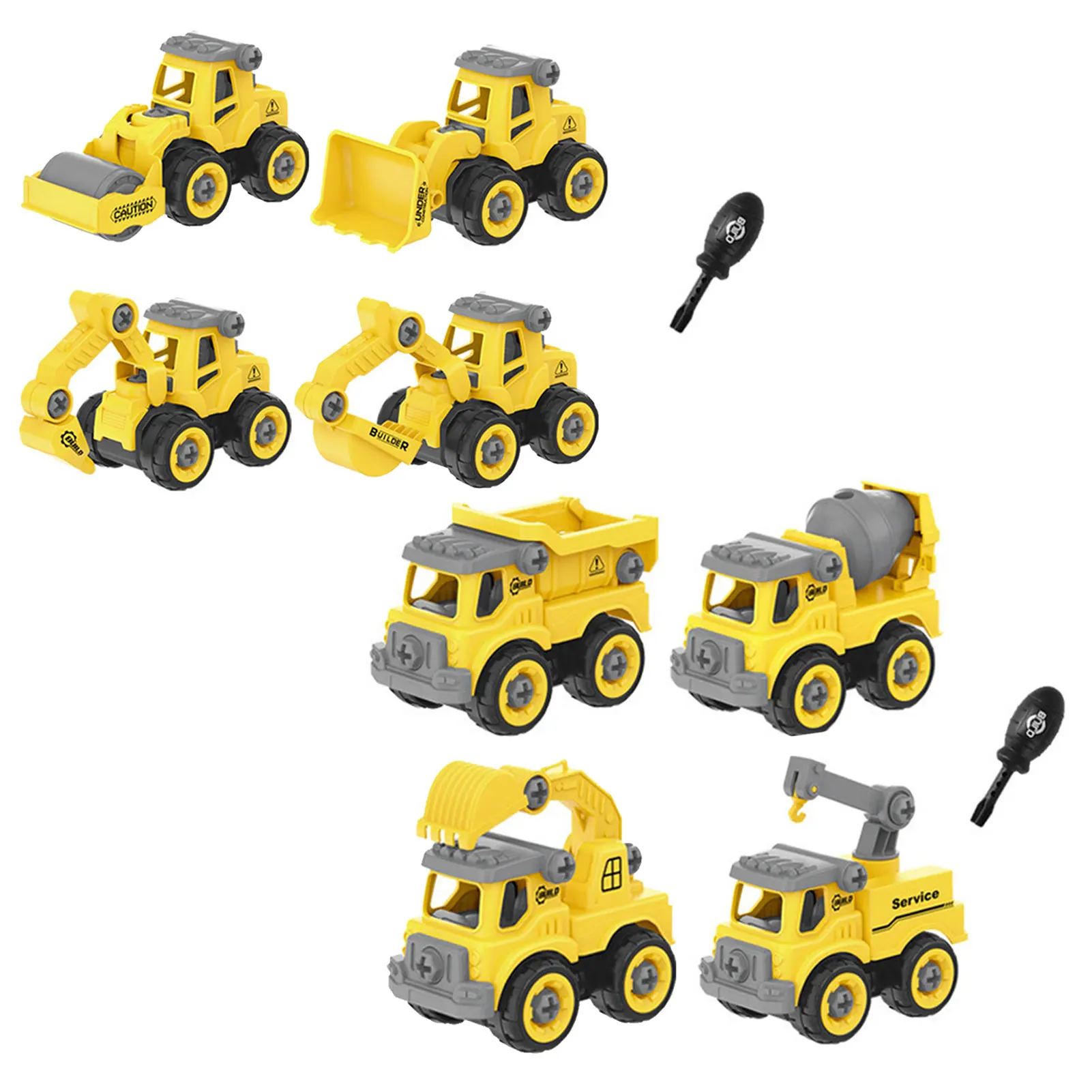 Nut Disassembly Engineering Vehicle Loading Unloading Engineering Truck Excavator Bulldozer Toys Car For Kids 3 Year Old
Nut Disassembly Engineering Vehicle Loading Unloading Engineering Truck Excavator Bulldozer Toys Car For Kids 3 Year Old